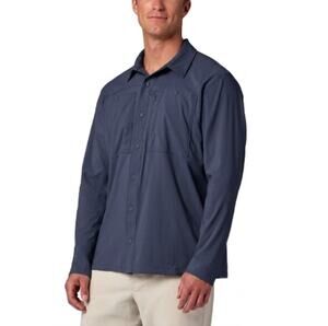 Simms Men's Selvedge Flyover Shirt Size L